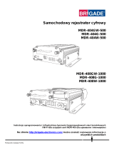 Brigade MDR-404XX-500 (4868, 4939, 4941, 4940) Instrukcja obsługi