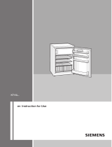 Siemens KT16LAW40/01 Instrukcja obsługi