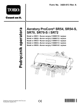 Toro ProCore SR54 Aerator Instrukcja obsługi