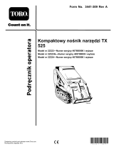 Toro Dingo TX 525 Narrow Track Instrukcja obsługi