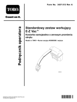 Toro E-Z Vac Standard Bagger, Zero Turn Radius Riding Mower Instrukcja obsługi