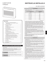 Fujitsu AGYG09KVCB Instrukcja instalacji