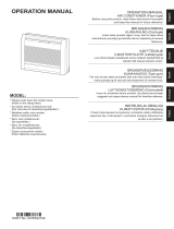 Fujitsu AGYG09KVCB Instrukcja obsługi