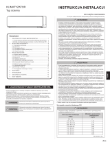 Fujitsu RSG09KMCDN Instrukcja instalacji