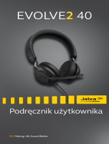 Jabra Evolve2 40 - USB-A MS Teams Mono Instrukcja obsługi