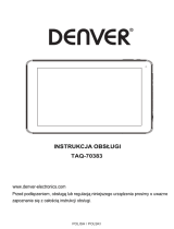 Denver TAQ-70383 Instrukcja obsługi