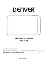 Denver TAQ-10465 Instrukcja obsługi