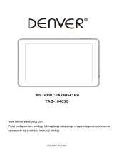 Denver TAQ-10403G Instrukcja obsługi