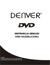 Denver DWM-100USBBLACKMK3 Instrukcja obsługi