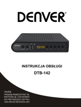 Denver DTB-142 Instrukcja obsługi