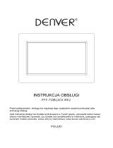 Denver PFF-710BLACKMK2 Instrukcja obsługi