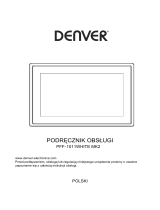 Denver PFF-1011WHITEMK2 Instrukcja obsługi