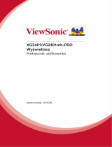 ViewSonic XG2401 instrukcja