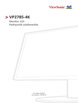 ViewSonic VP2785-4K-S instrukcja