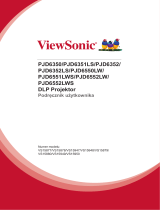 ViewSonic PJD6552LWS-S-2 instrukcja