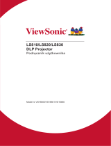 ViewSonic LS830-S instrukcja