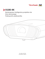 ViewSonic X100-4K-S instrukcja