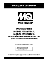 MQ Multiquip JTN Instrukcja obsługi