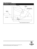 Kelvinator Drain Pan Extension Instrukcja instalacji