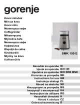 Gorenje SMK150W Instrukcja obsługi