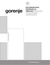 Gorenje RB491PW Instrukcja obsługi