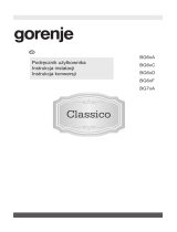 Gorenje GW6D41CLB Instrukcja obsługi