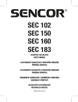 Sencor SEC 150 BU Instrukcja obsługi