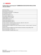 Bosch DFS067J50B EU Datasheet