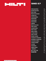 Hilti SMD 57 Instrukcja obsługi