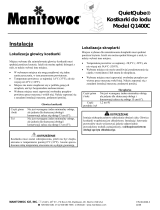 Manitowoc Ice Q Model QuietQube Q1400C Owner Instruction Manual