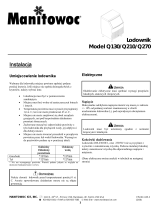 Manitowoc Ice Q Model Undercounter (Q130/Q170/Q210/Q270) Owner Instruction Manual