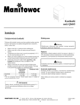 Manitowoc Ice QM45 Undercounter Owner Instruction Manual