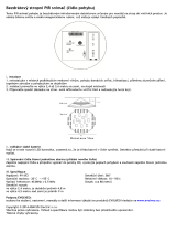 Evolveo motion detector ceiling Instrukcja obsługi