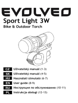 Evolveo Sport Light 3W main Instrukcja obsługi