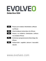 Evolveo Detective manural for iPhone Instrukcja obsługi