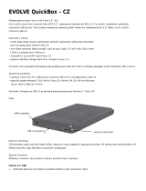 Evolveo EXTERNAL HDD Instrukcja obsługi