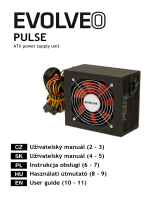 Evolve power supply 450W ATX Instrukcja obsługi