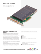 Datapath VisionIO-SDI4 Karta katalogowa