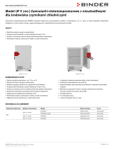 Binder UF V 700 Karta katalogowa