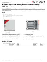 Binder ED 56 Karta katalogowa