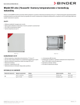 Binder ED 260 Karta katalogowa