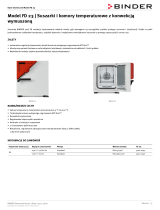 Binder FD 23 Karta katalogowa