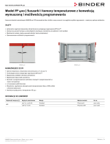 Binder FP 400 Karta katalogowa