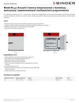 Binder M 53 Karta katalogowa