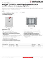 Binder KBF 720 Karta katalogowa