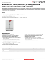 Binder KMF 720 Karta katalogowa