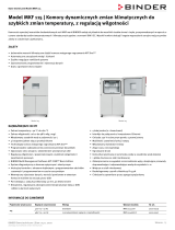 Binder MKF 115 Karta katalogowa