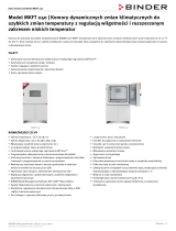 Binder MKFT 240 Karta katalogowa