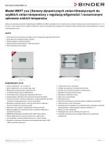 Binder MKFT 720 Karta katalogowa