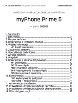 myPhone PRIME 5 Instrukcja obsługi